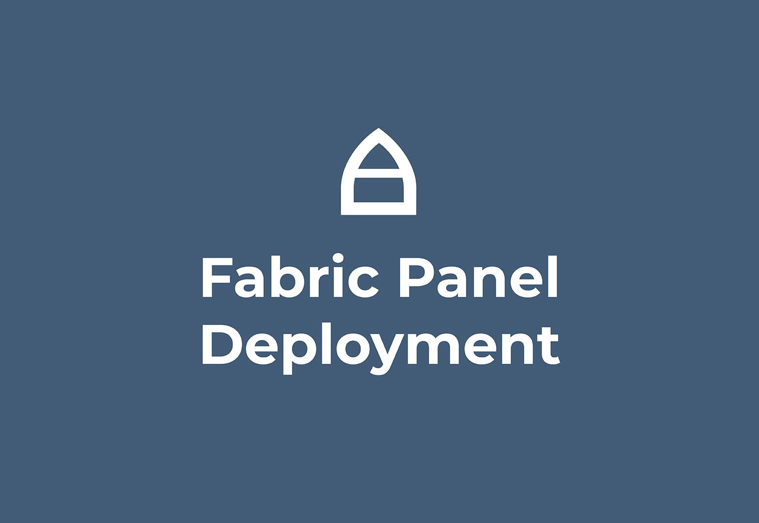 Fabric Panel Video Title